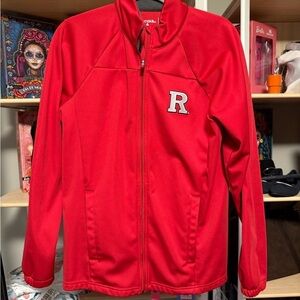 Rutgers men’s lightweight Zip up Jacket size Small